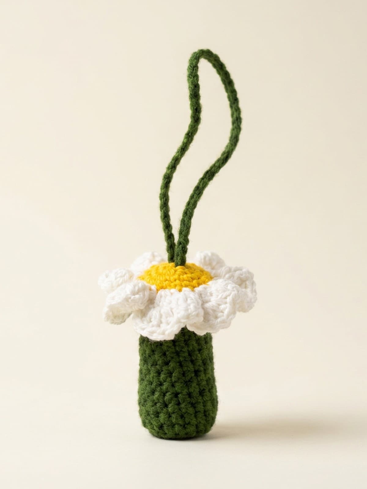 Daisy Crochet Lip Balm Holder